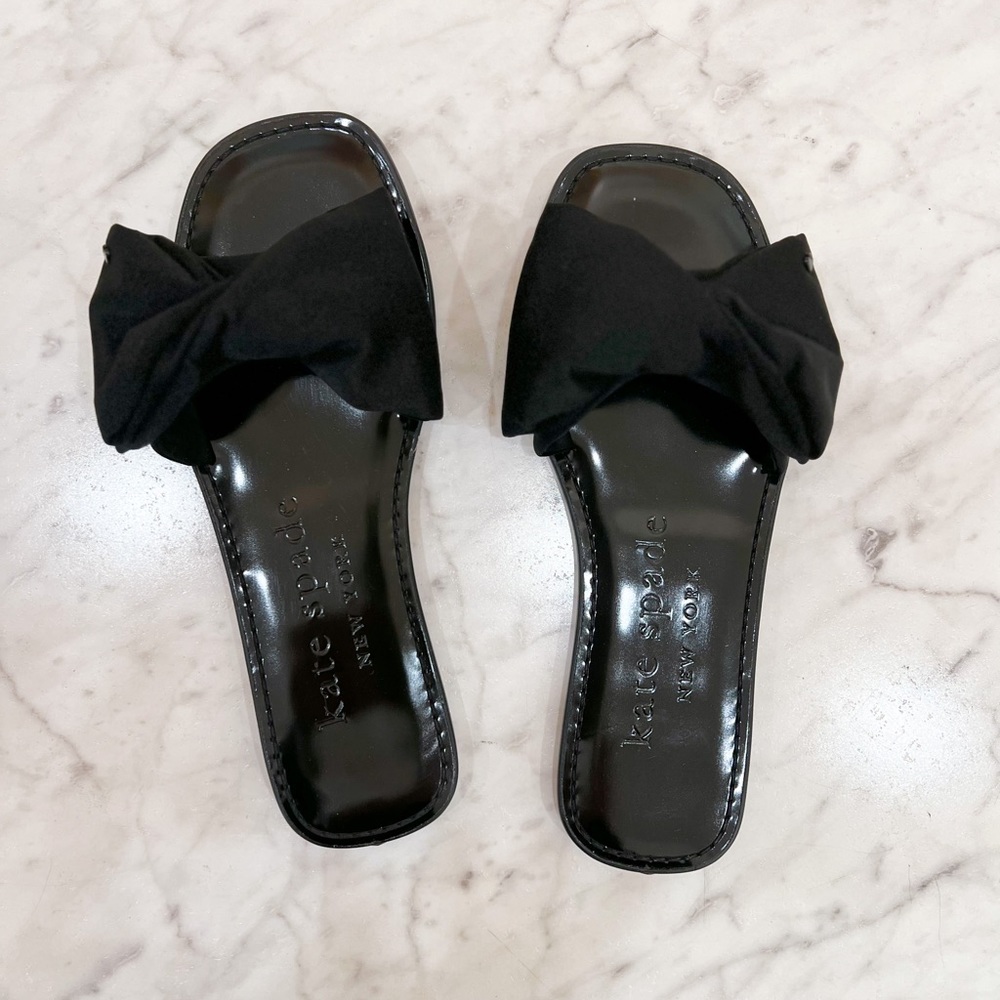 NIB Kate Spade Bikini Slide in black